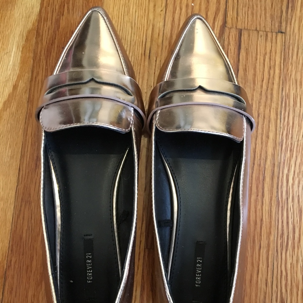 Forever21 Rose Gold Flats
